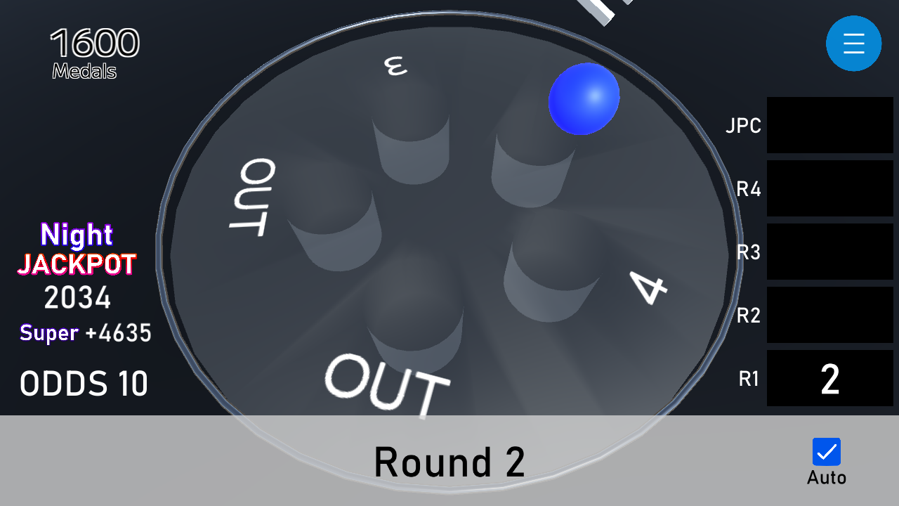 Night Crort プレイの様子1
